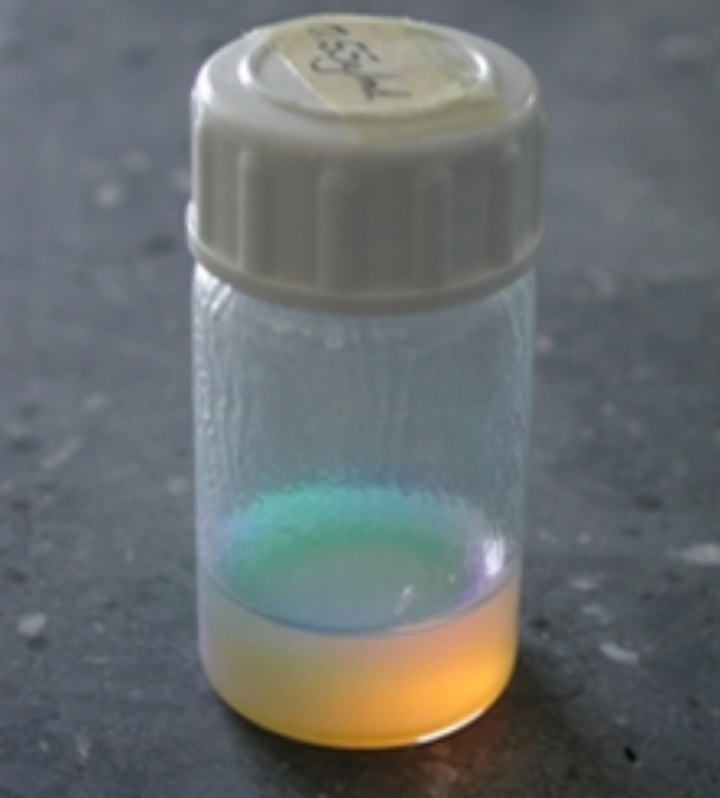 Chiral nematic ("cholesteric") liquid crystal